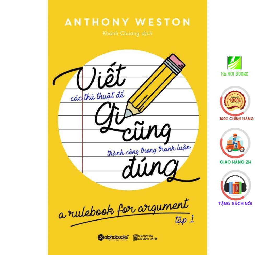 Sách Alphabooks - Viết gì cũng đúng (tập 1)