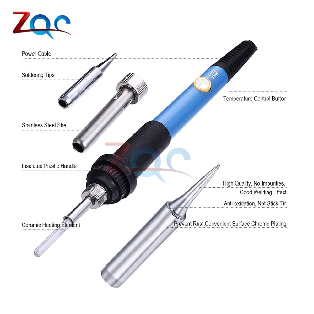 Mỏ hàn 60w 110V phích cắm US tiện dụng chất lượng cao