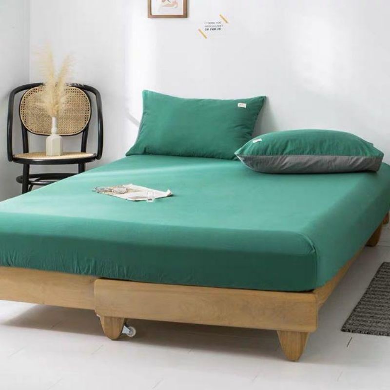 Ga Giường  Cotton Tici Nhập Khẩu Phong Cách Hàn Quốc, Nhiều Màu, Đủ Size