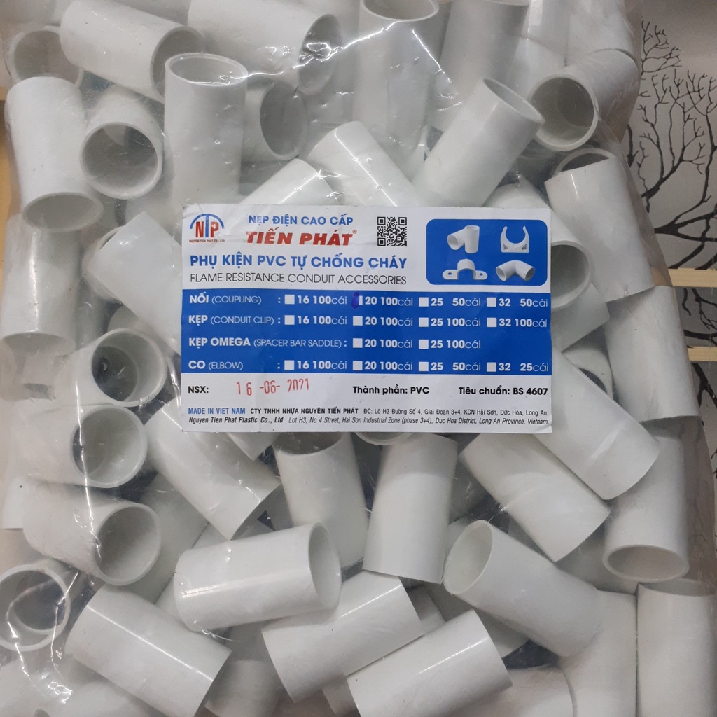 Nối ống điện nhựa PVC  - Tiến Phát