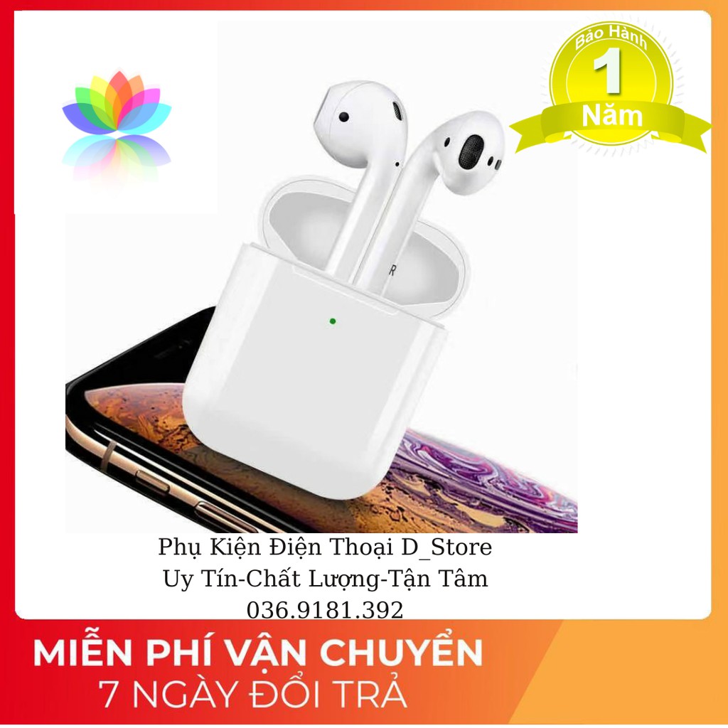 [AIRPODS 2] Tai nghe AirPods 2_Tai nghe Bluetooth_Tự Động Kết Nối - Định Vị Đổi Tên - Bảo hành 6 tháng | BigBuy360 - bigbuy360.vn