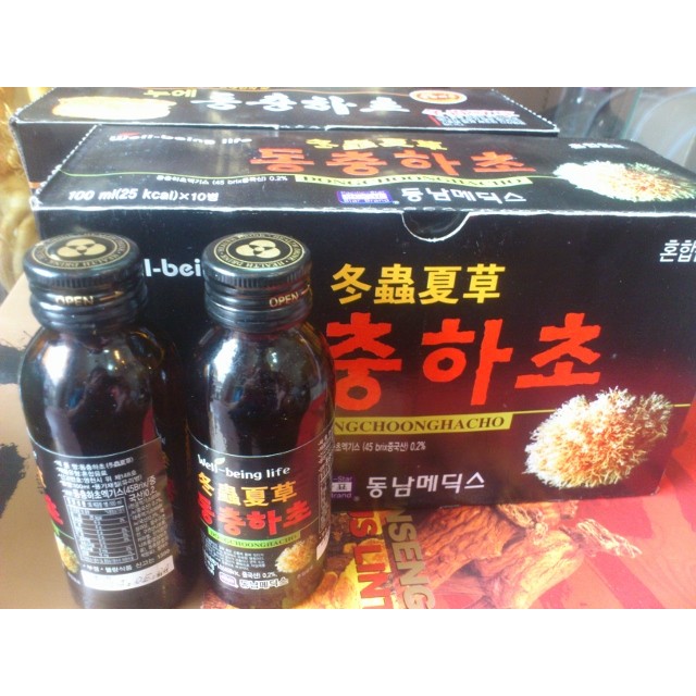 Ms24 Nước uống đông trùng hạ thảo Hàn quốc 10 chai | BigBuy360 - bigbuy360.vn
