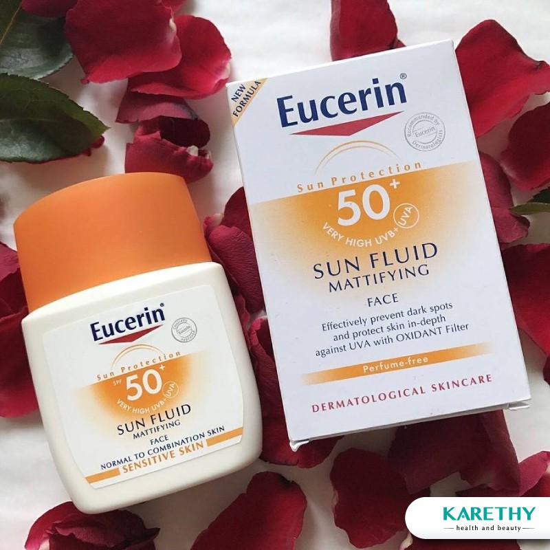 KEM CHỐNG NẮNG EUCERIN DA DẦU VÀ DA HỖN HỢP_SUN_PROTECTION_SUN_FLUID_MATTIFYING_FACE 50ML CHÍNH HÃNG - 3179