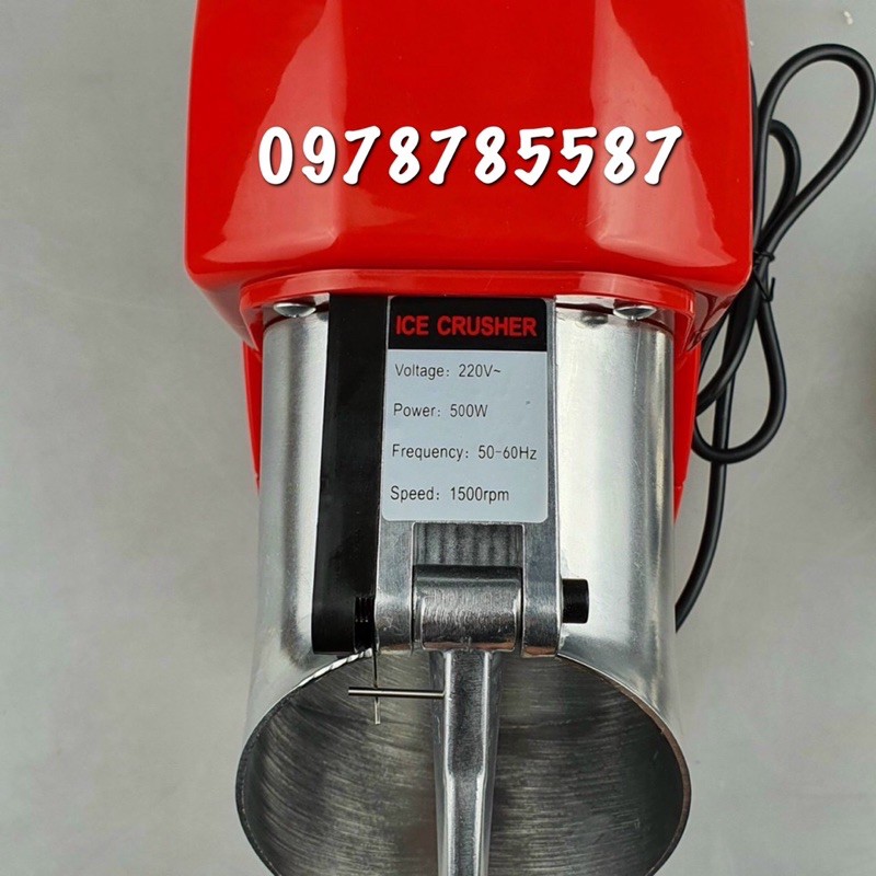 Máy bào đá 2- 3 lưỡi dao 500W siêu mạnh ,siêu khoẻ
