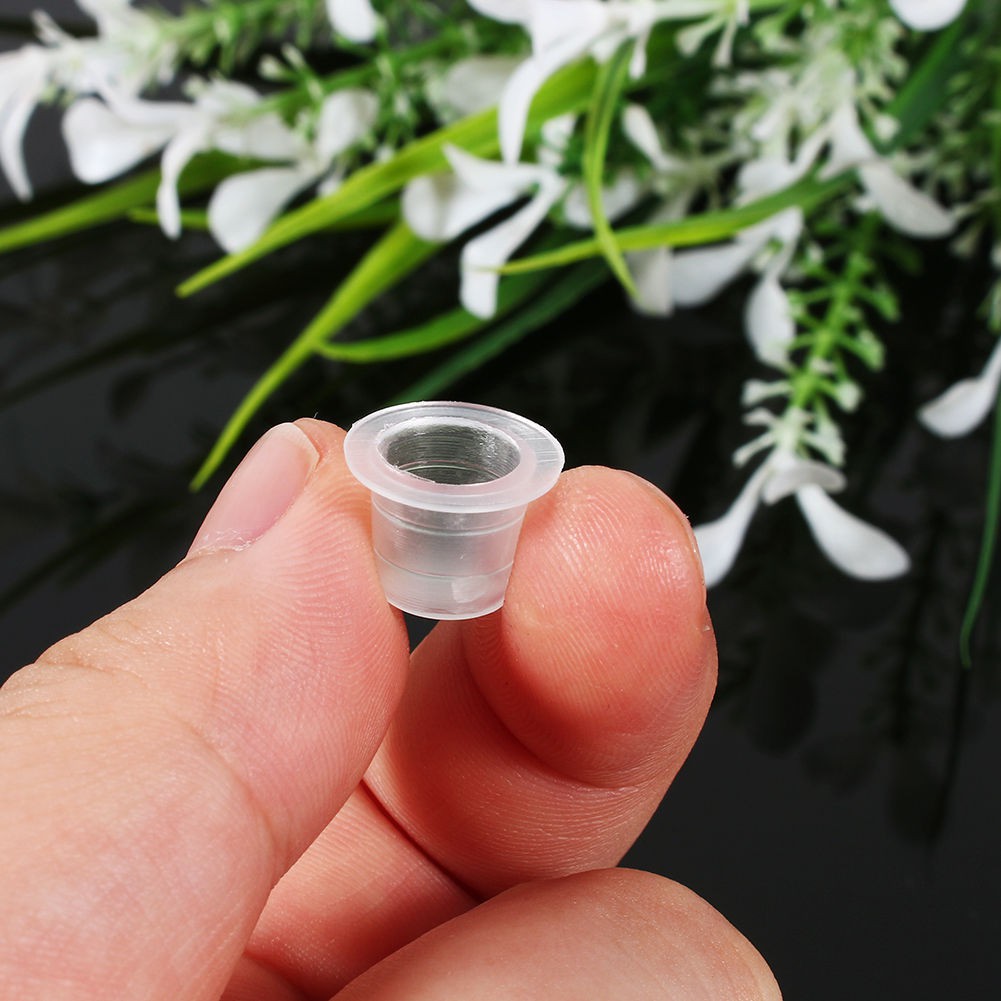 Hũ  nhựa ,hũ  silicon đựng mực phun xăm ,keo nối mi, sáp điêu khắc
