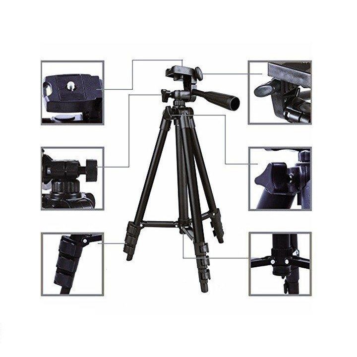 Chân Đế Chụp Hình Máy Ảnh, Điện Thoại Tripod TF-3120 Loại Tốt ( Mẫu Mới 2018 )