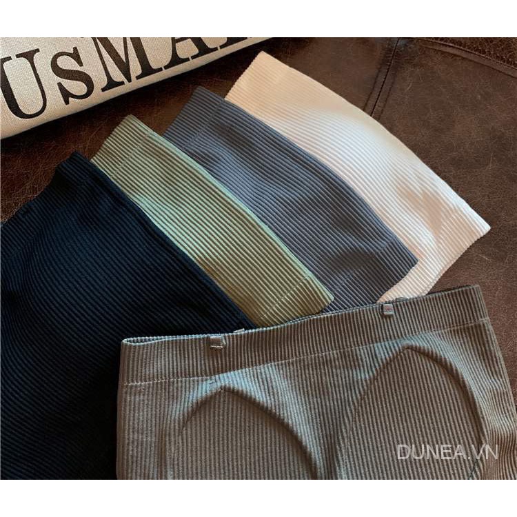 DUNEA Áo hai dây dáng ngắn có đệm ngực thiết kế mới thời trang dành cho nữ