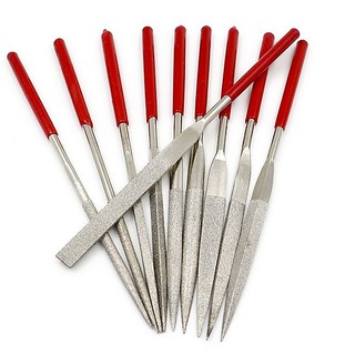 DŨA HỢP KIM BỘ GỒM 10 CÂY DŨA ĐỦ SIZE 3 INCH, 4 INCH, 5 INCH CHÍNH HÃNG DIAMOND