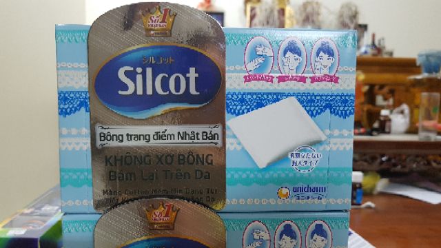 BÔNG TRANG ĐIỂM SILCOT NHẬT BẢN 82 MIẾNG