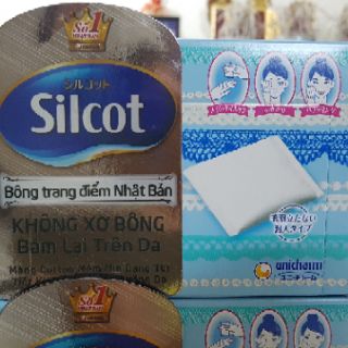 BÔNG TRANG ĐIỂM SILCOT NHẬT BẢN 82 MIẾNG