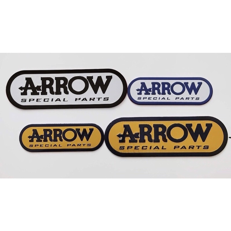 Tem Nhôm Dán Pô ARROW Special Parts