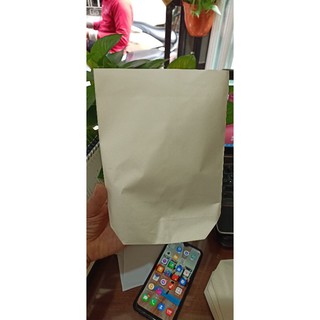 Túi giấy đựng gà rán màu trắng size lớn (96 cái)