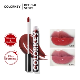 Son bóng Colorkey 1.7g dạng lỏng lâu trôi màu sắc tươi sáng chất lượng cao