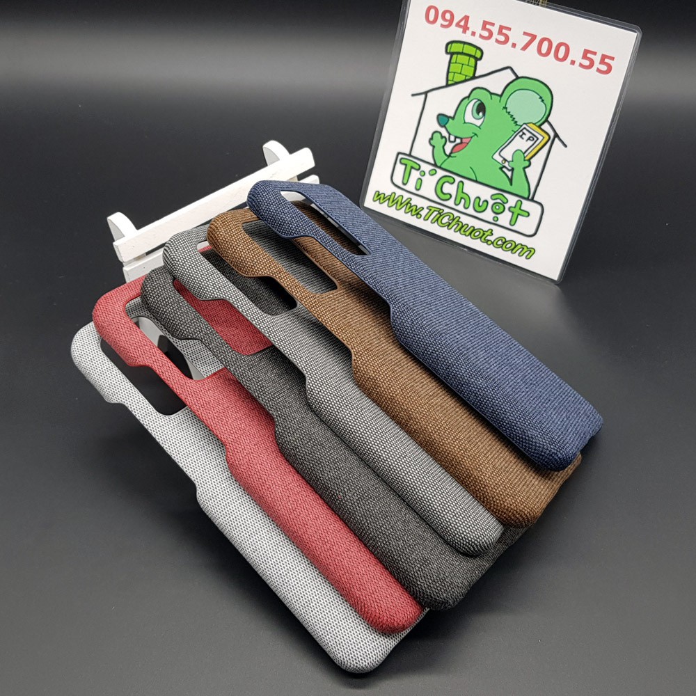 [Ảnh Thật] Ốp Lưng Xiaomi Mi 10T/ 10T Pro 5G Bọc Vải Fabric