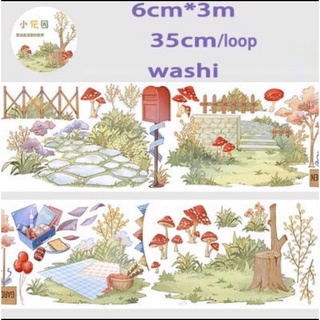 Washi tap phong cảnh chiết chu kì
