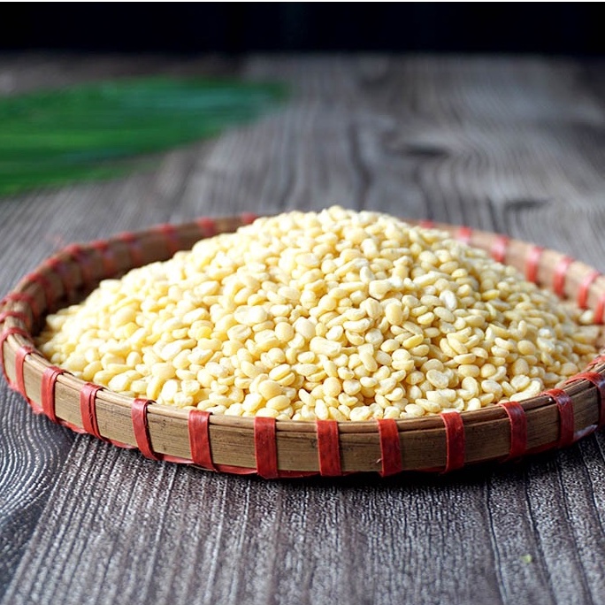 Đỗ xanh tách vỏ túi 300g,nguyên liệu làm bánh trung thu,hàng loại 1, nấu chè, đồ xôi