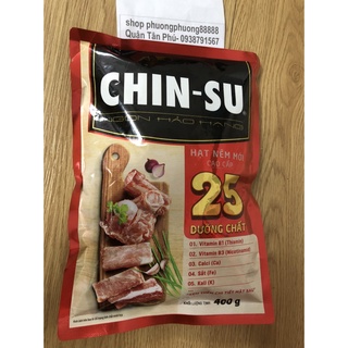 Hạt nêm Chin-Su ngon hảo hạng 25 dưỡng chất (mới) gói 400g
