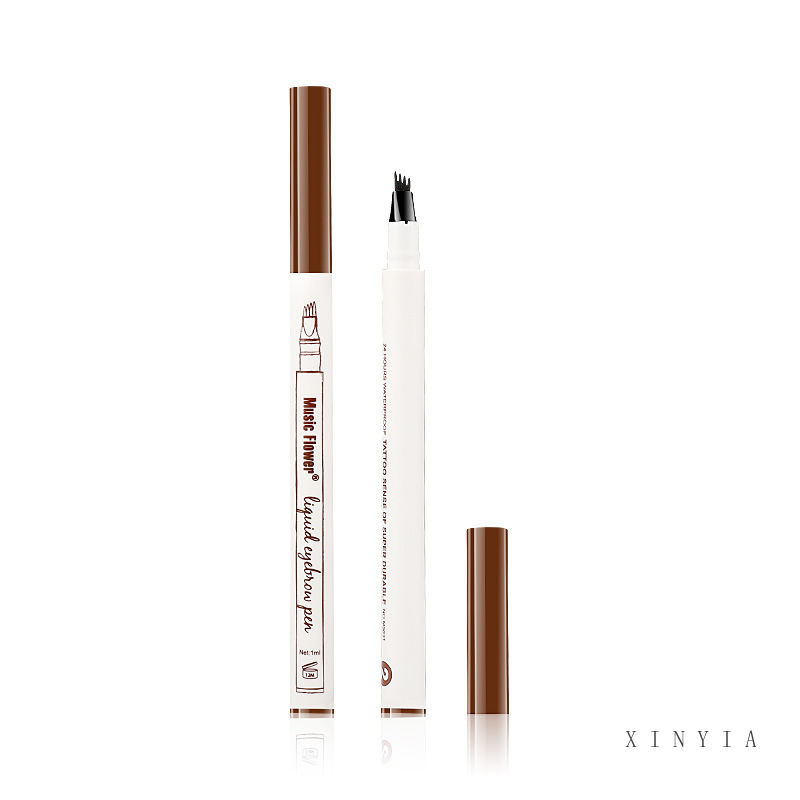 [Hàng mới về] Bút Kẻ Lông Mày Dạng Lỏng Lâu Trôi Chống Thấm Nước Chuyên Nghiệp 4 Màu Tùy Chọn