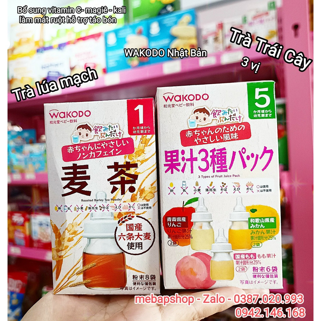 TRÀ TRÁI CÂY WAKODO CHO BÉ TỪ 5M