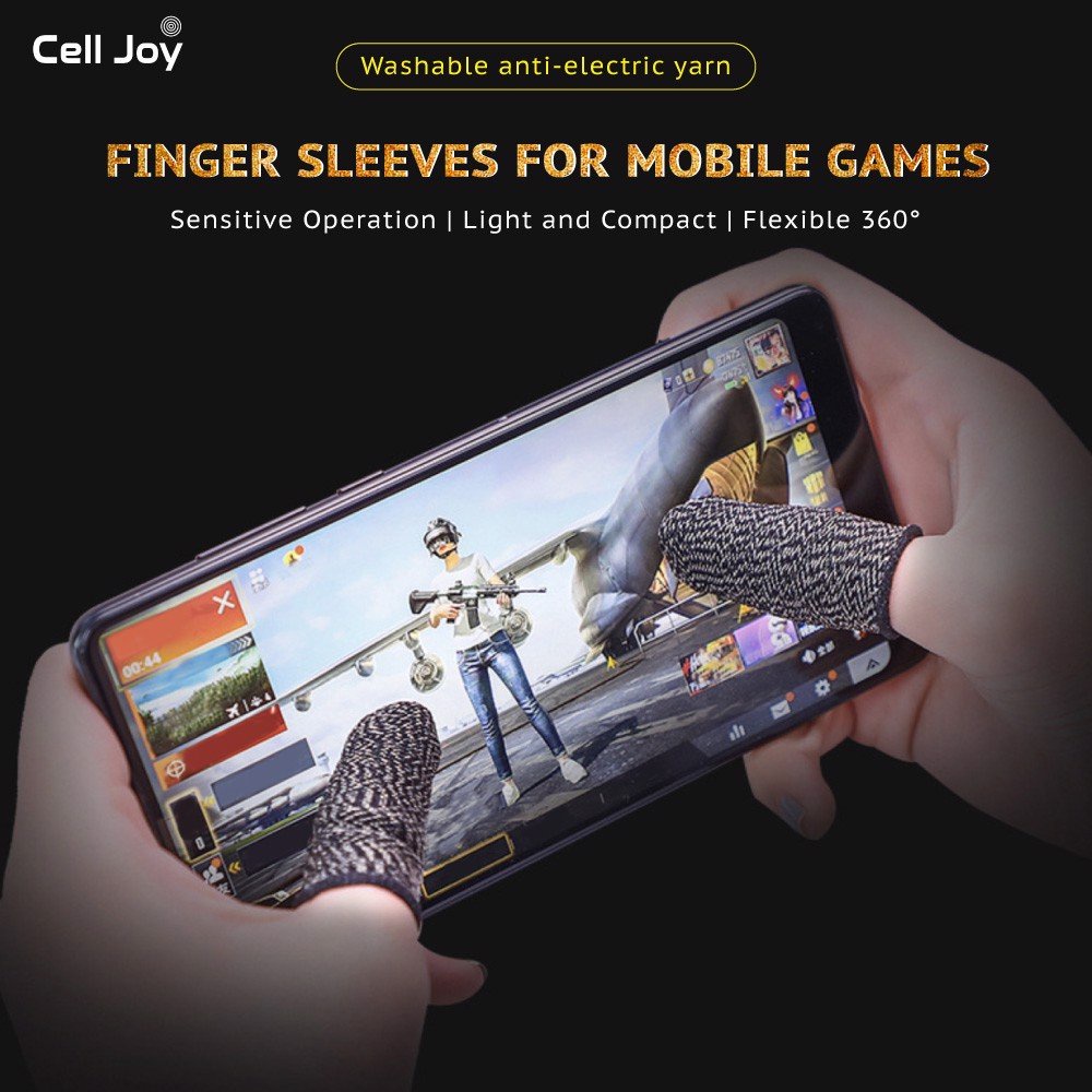 Cặp bao tay chơi game chống mồ hôi tay chiến các loại game - Pubg Mobile , Liên Quân Mobile.. TuHaiStore