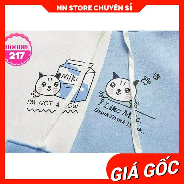 ÁO HOODIE PHỐI MÀU CỰC XINH AHD217 ⚡FREESHIP⚡100% ẢNH THẬT⚡ NN CHUYÊN SỈ - NN STORE