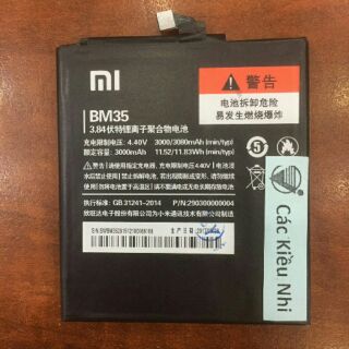 Pin cho xiaomi mi4c bảo hành 6 tháng