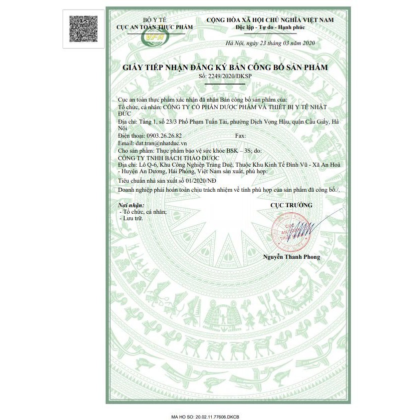 BSK-3S bổ sung tinh chất chống lão hóa và tăng cường sinh lý sắc đẹp nữ hộp 20 gói - HEALTH PHARMACY