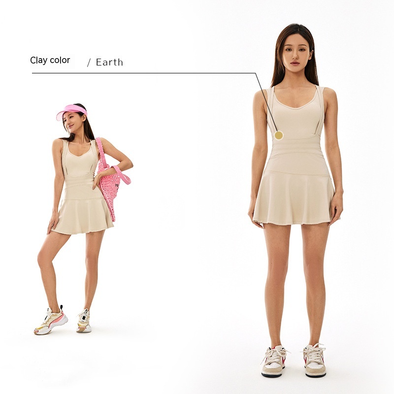 Váy Đồng Phục Thể Thao Co Giãn Thoáng Khí Chống Lóa Dành Cho Nữ