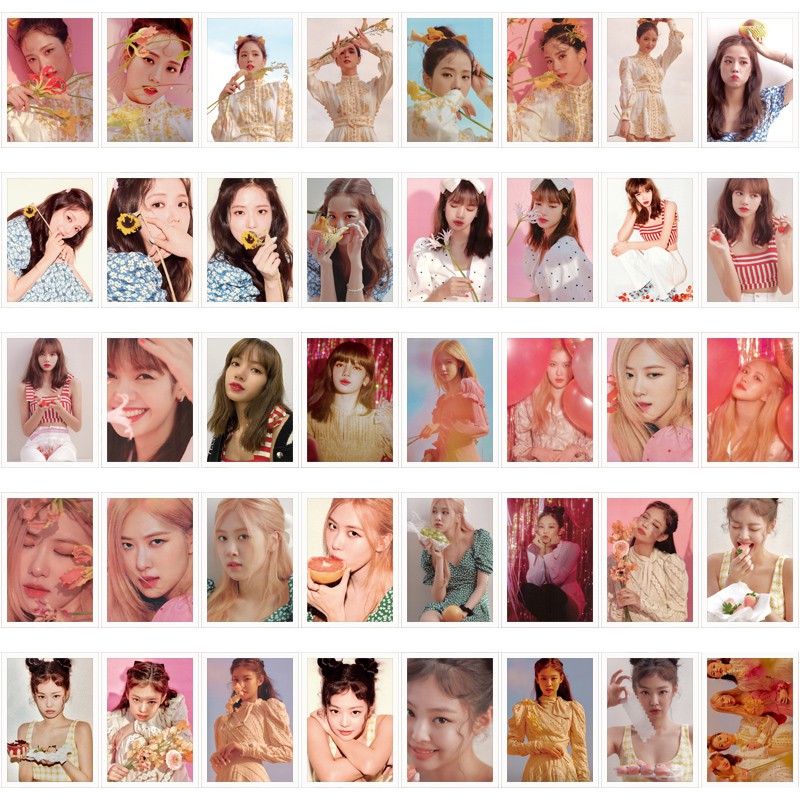 Bộ 30 Lomo card Blackpink thẻ ảnh nhóm Blackpink