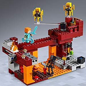 LEGO MINECRAFT USA 21154 - Xây dựng cầu quỷ lửa BLAZE