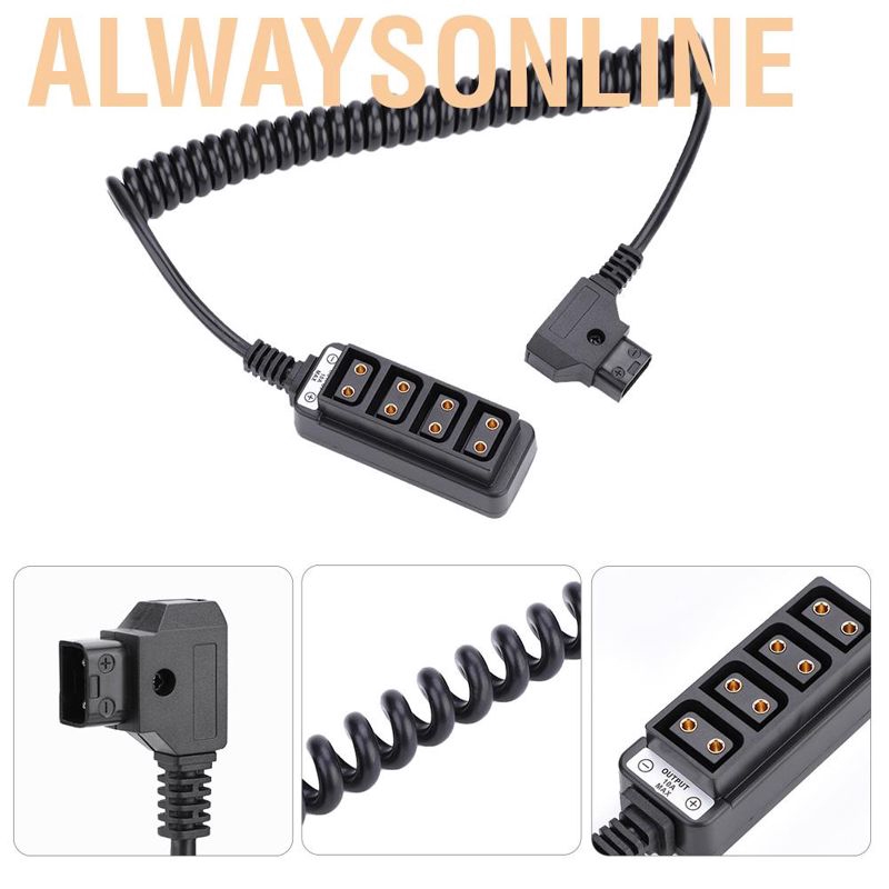 Đầu chia cổng kết nối Type D - Tap B sang 4 P-Tap