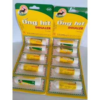 [ship nhanh] Ống hít mũi Inhaler Pharmedic (cam kết chính hãng 1 đổi 1)