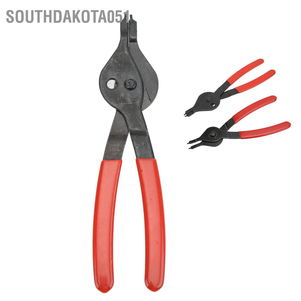 Southdakota051 Straight Snap Ring Plier Internal External Circlip Universal Car Repair Tool for Retaining Remover