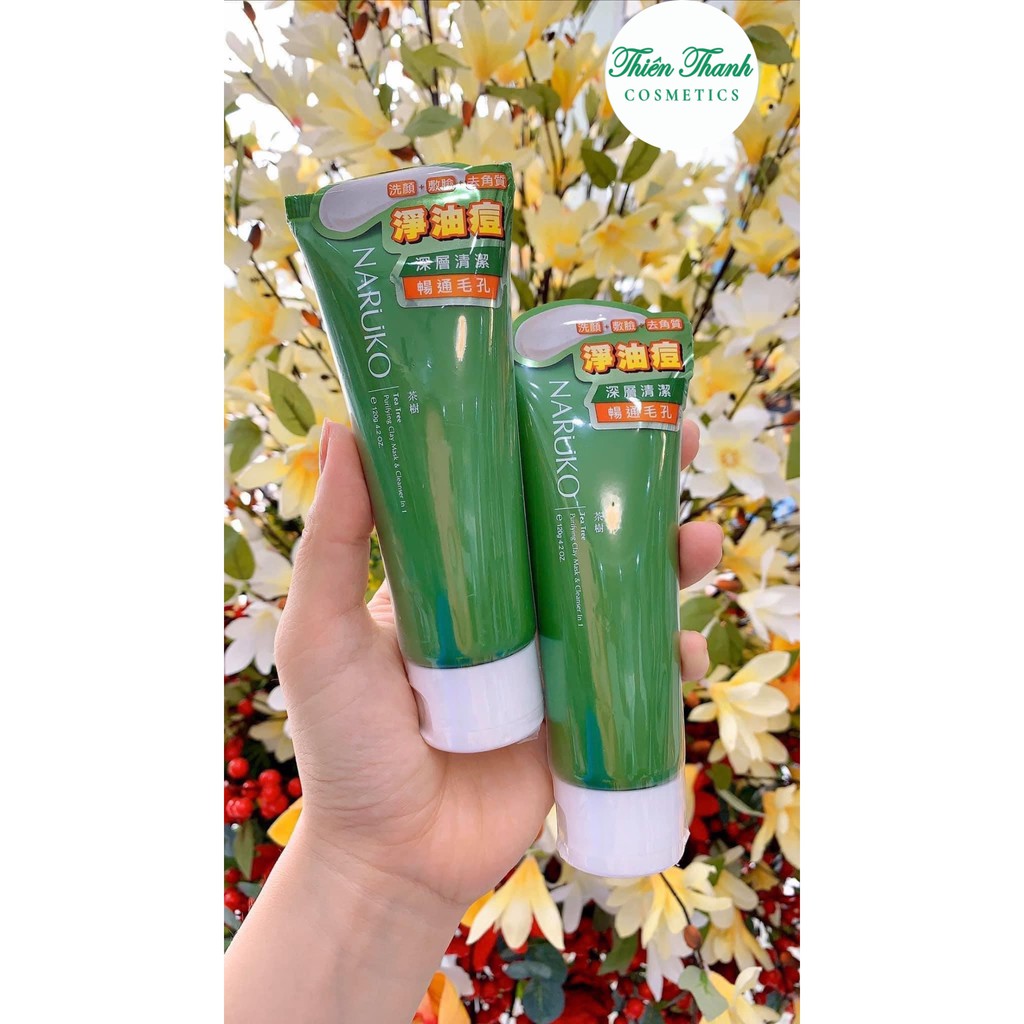 Sữa rửa mặt Naruko tràm trà 120gr chính hãng Đài Loan | BigBuy360 - bigbuy360.vn