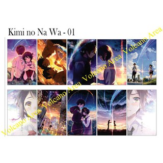 Bộ hình dán Kimi no Na Wa - có nhiều mẫu Anime, Manga, Game - Sticker Your Name
