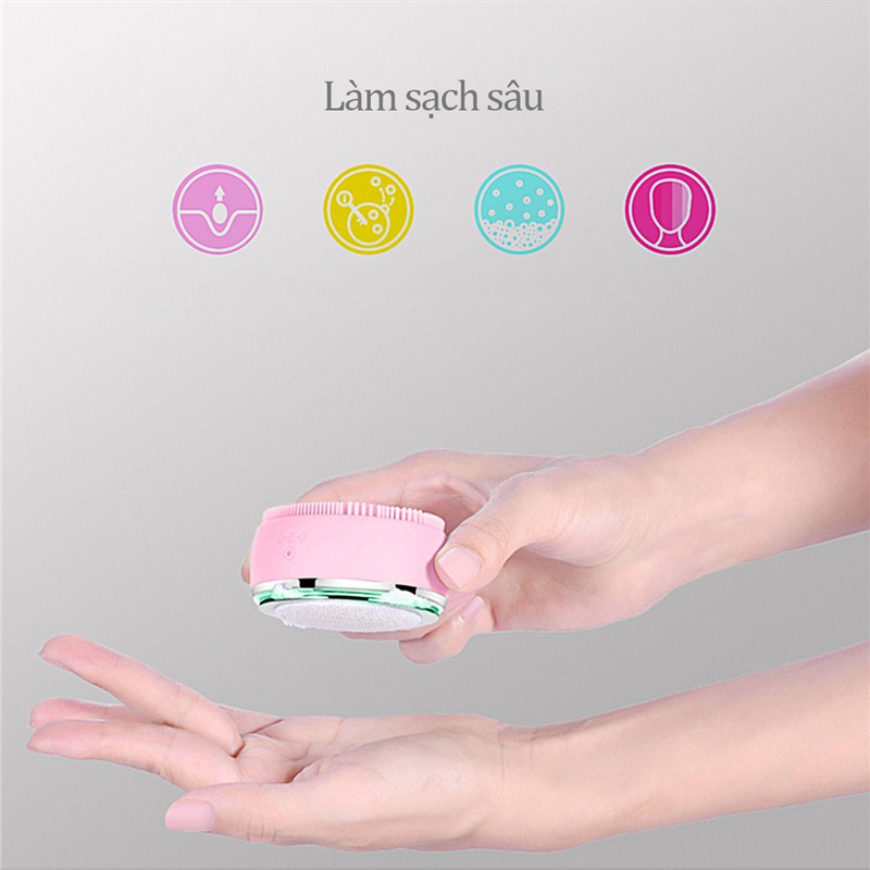 [Mã FMCGMALL - 8% đơn 250K] Máy massage da mặt CkeyiN có đèn Led giúp trẻ hóa làn da | BigBuy360 - bigbuy360.vn