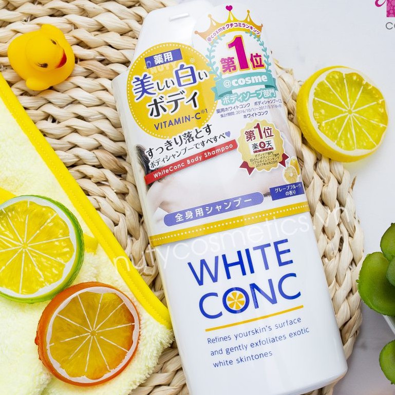 [Mã FMCGMALL -8% đơn 250K] Sữa Tắm Trắng White Conc Body Wash (360ml)