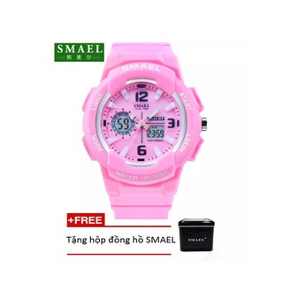 Đồng hồ điện tử thể thao unisex (nam - nữ) SMAEL dây Silicon  (nhiều màu)