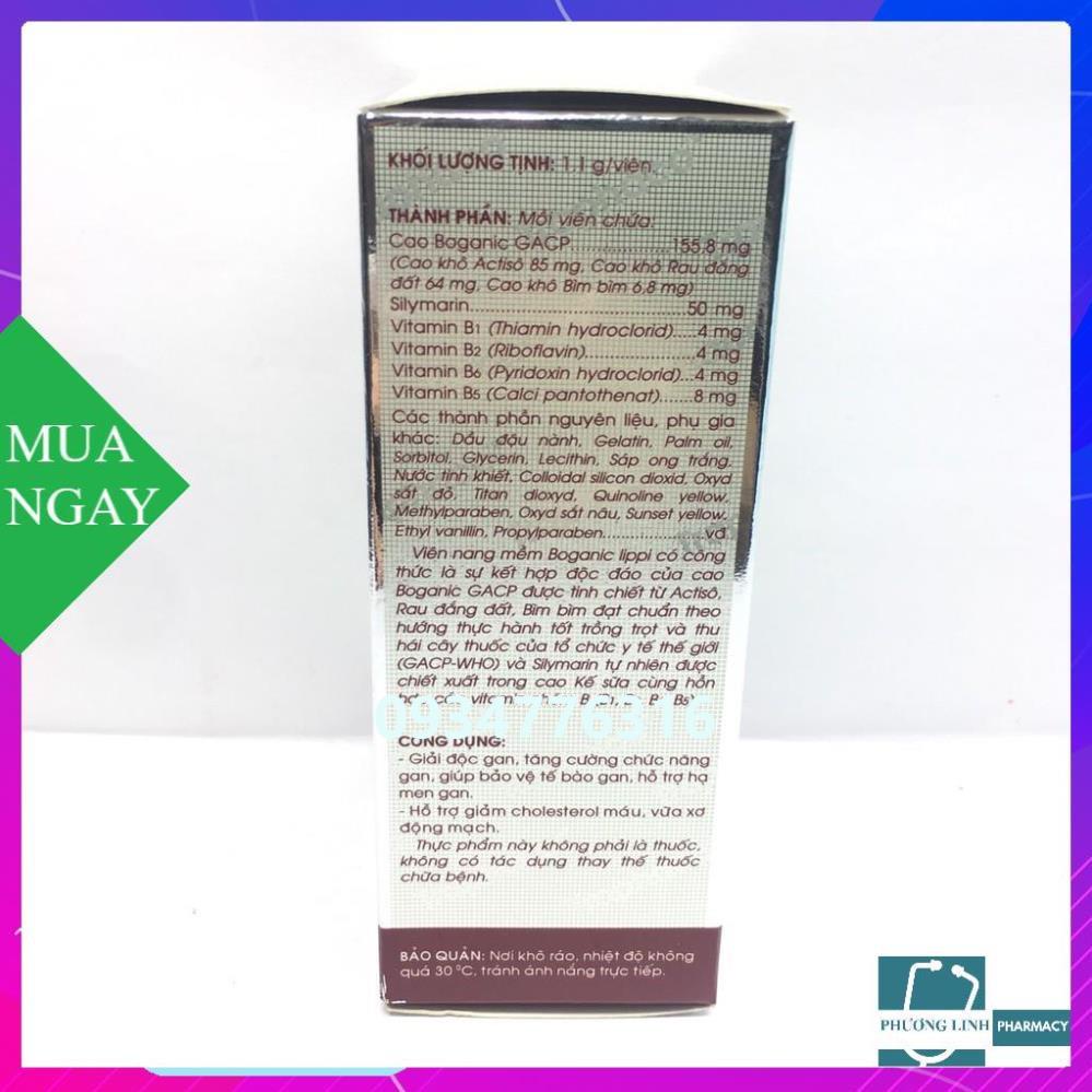 Boganic Lippi hộp 30 viên nang mềm