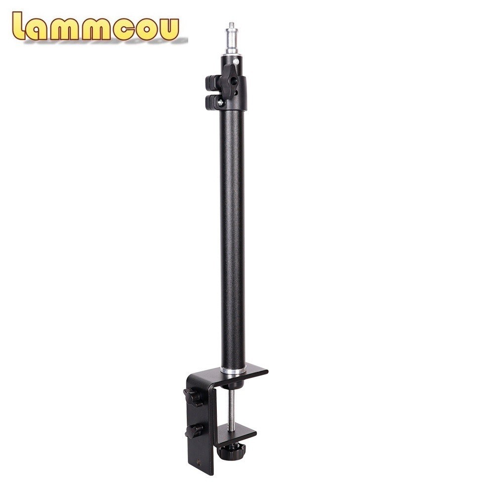 Giá Đỡ Camera Để Bàn 14-25.5 inch Bằng Nhôm Tùy Chỉnh Kèm Giá Đỡ Xoay 360 Độ Tiện Dụng° Quả Bóng Xoay Hea
