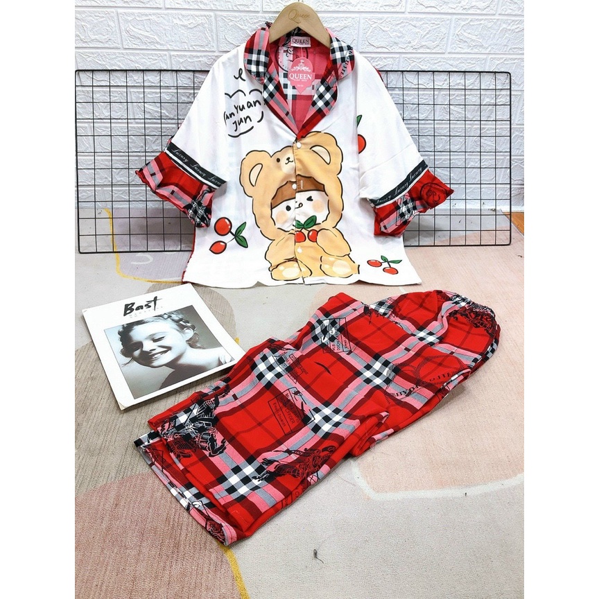 [RẺ VÔ ĐỊCH][FREE SHIP]sét đồ bộ mặc nhà pijama nữ cánh dơi cao cấp chuẩn loại 1 hot trend