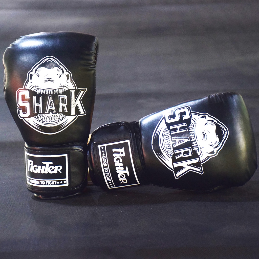 Găng Boxing Shark Đen | Boxing, Muay Thái, KickBoxing, Võ Cổ Truyền