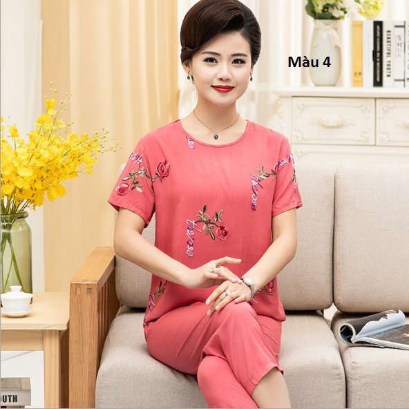 Bộ quần áo mặc nhà cho mẹ | BigBuy360 - bigbuy360.vn