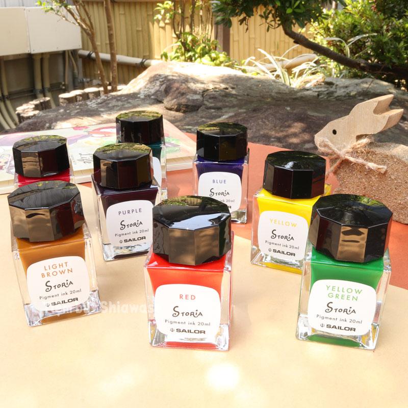 Mực Bút Máy Sailor Storia Ink Lọ 20ml - Chính Hãng Nhật Bản