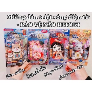 "Đủ hình" Miếng chip dán giảm sóng điện từ Hitoki - Nhật Bản