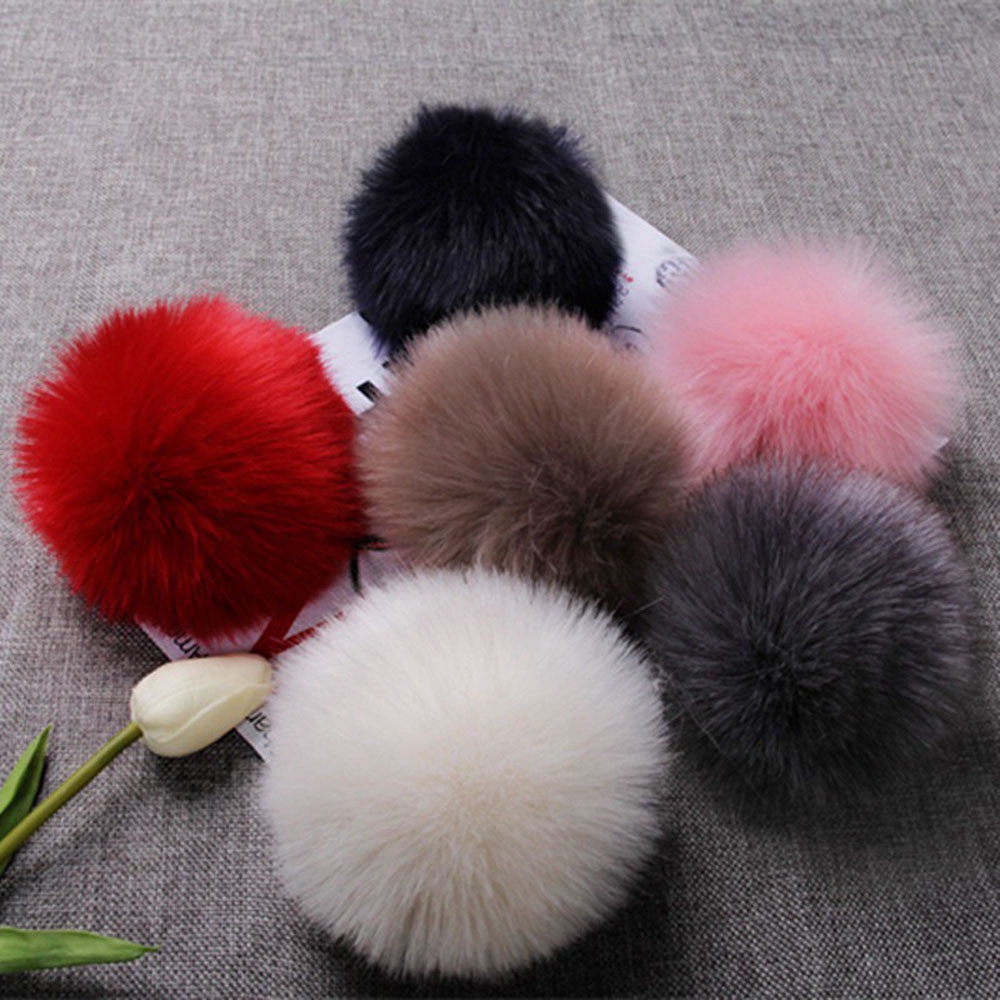 Móc khóa Pompom cho làm nữ trang DIY