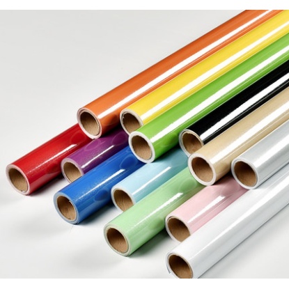 Giấy dán tường trơn bóng một màu, decal dán tủ, giấy dán bàn học khổ 60cm*5m