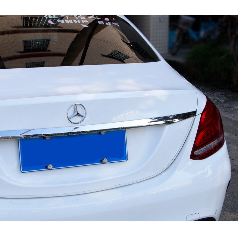 Logo 3 Chân Dán Trang Trí Cốp Xe Mercedes Benz A C E Cla Glc Loại W117 W176 W204 W205 W213 W253