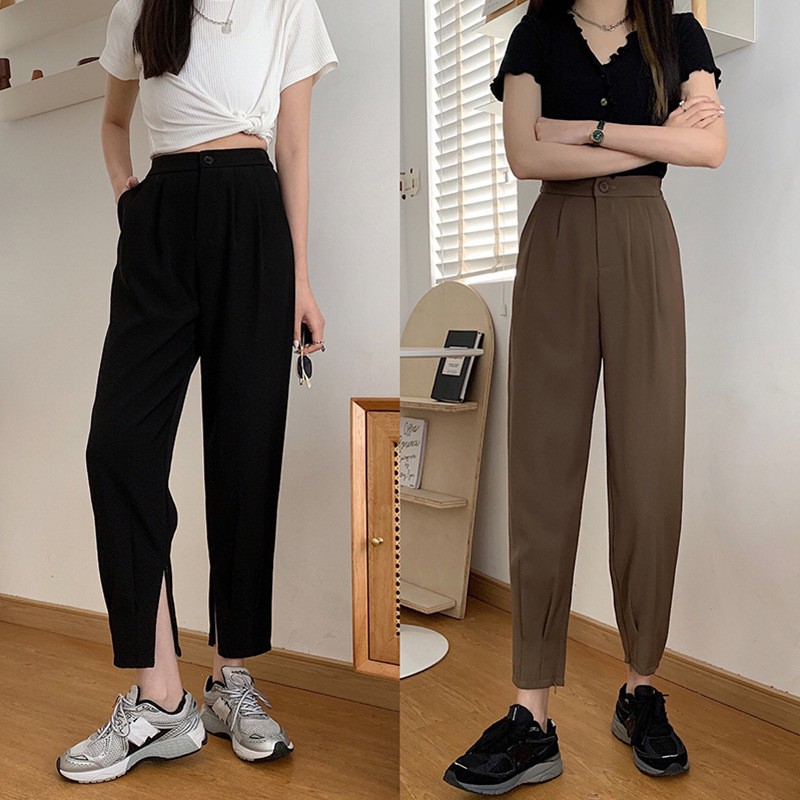 QUẦN BAGGY KHÓA GẤU