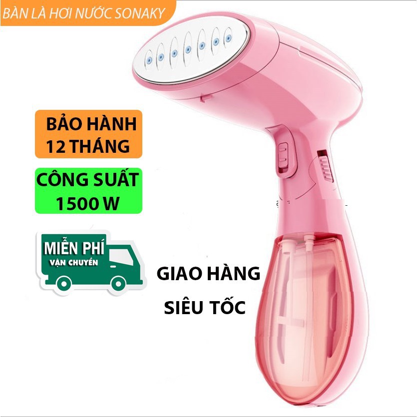 Bàn là Hơi Nước Cầm Tay Sokany 3060 Công suất 1500W - Bàn ủi hơi nước cầm tay Sokany Mẫu mới 2021